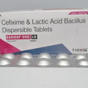 Cefixime & Lactic Acid Bacillus Dispersible Tablets