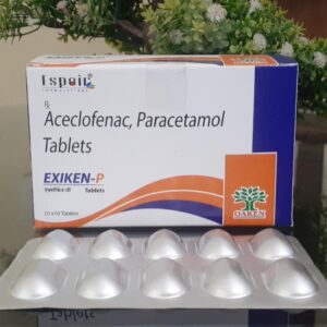 Aceclofenac, Paracetamol Tablets